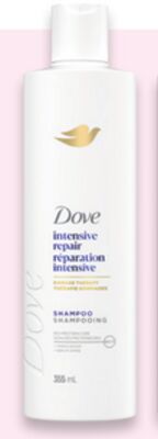 Dove shampoo, conditioner or styling products