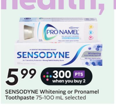 Whitening or Pronamel Toothpaste - Big Earn