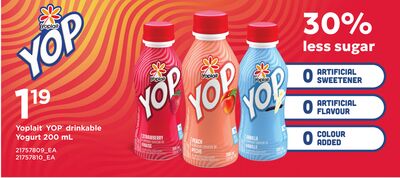 YOPLAIT YOP DRINKABLE YOGURT, 200 ML