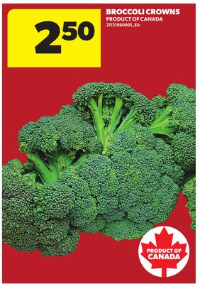 BROCCOLI CROWNS