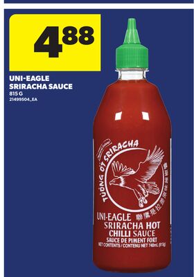 UNI-EAGLE SRIRACHA SAUCE, 815 G