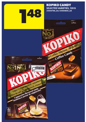 KOPIKO CANDY, 120 G