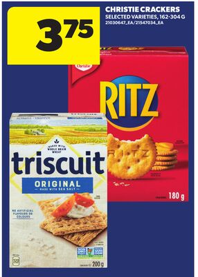 CHRISTIE CRACKERS, 162-304 G