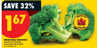 BROCCOLI CROWNS