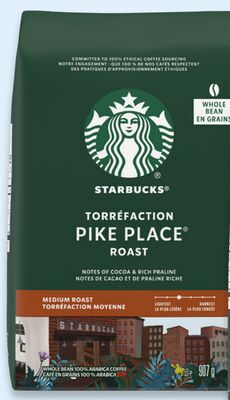 Starbucks Pike Place ground coffee
