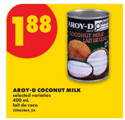 AROY-D COCONUT MILK, 400 mL