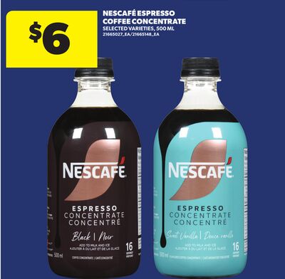 NESCAFÉ ESPRESSO COFFEE CONCENTRATE, 500 ML