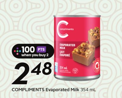 COMPLIMENTS Evaporated Milk - Big Earn