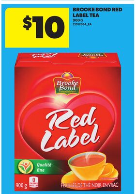 BROOKE BOND RED LABEL TEA, 900 G