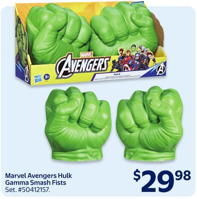 Marvel Avengers Hulk Gamma Smash Fists
