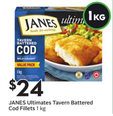Ultimates Tavern Battered Cod Fillets
