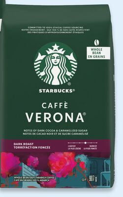 Starbucks Verona ground coffee