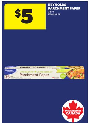 REYNOLDS PARCHMENT PAPER, 35 FT