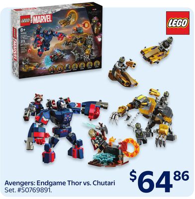 Avengers: Endgame Thor vs. Chutari Set
