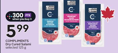 COMPLIMENTS Dry Cured Salami - Big Earn