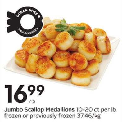 Jumbo Scallop Medallions