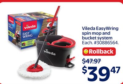 Vileda EasyWring spin mop and bucket system