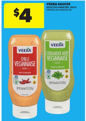 VEEBA SAUCES, 300 G