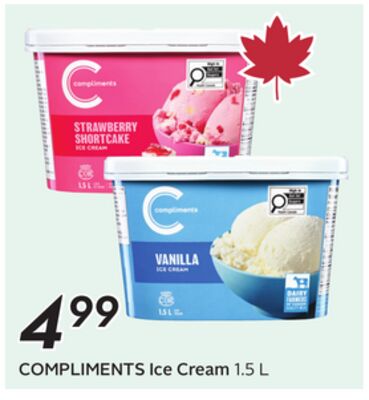 COMPLIMENTS Ice Cream