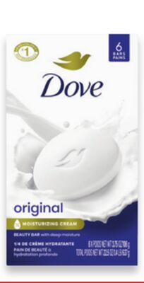 Dove body wash 591 mL or beauty bar soap 6 x 106 g