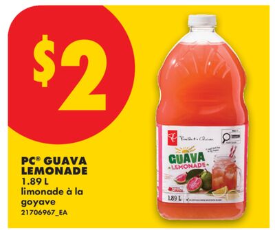 PC® GUAVA LEMONADE, 1.89 L