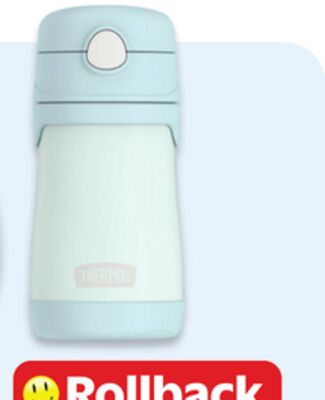 Thermos stainless steel sippy cup or straw cup
