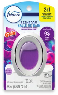 Febreze bathroom or car air fresheners