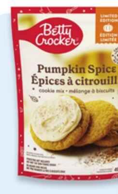 Betty Crocker pumpkin spice cookie mix or cake mix