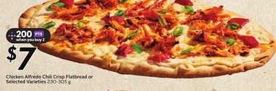 Chicken Alfredo Chili Crust Flatbread or Selected Varieties - Big Earn