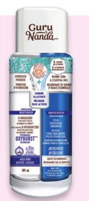 GuruNanda whitening mouthwash 591 mL