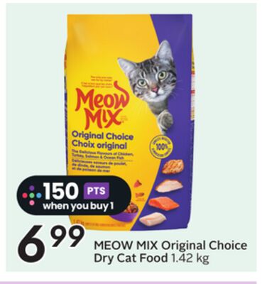 MEOW MIX Original Choice Dry Cat Food - Big Earn