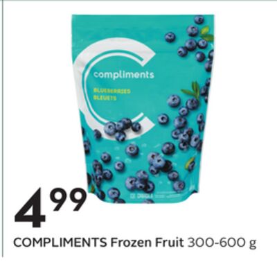 COMPLIMENTS Frozen Fruit