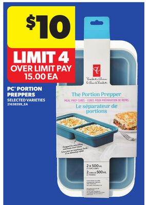 PC® PORTION PREPPERS