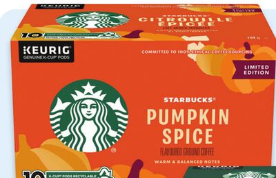 Starbucks pumpkin spice coffee K-Cups