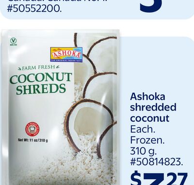 Ashoka shredded coconut