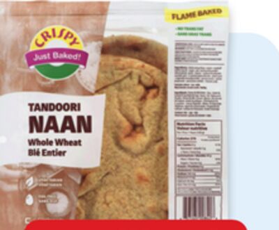 Crispy naan 5-pack.