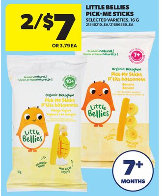 LITTLE BELLIES PICK-ME STICKS, 16 G