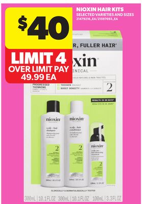 NIOXIN HAIR KITS