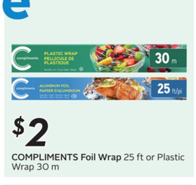 COMPLIMENTS Foil Wrap