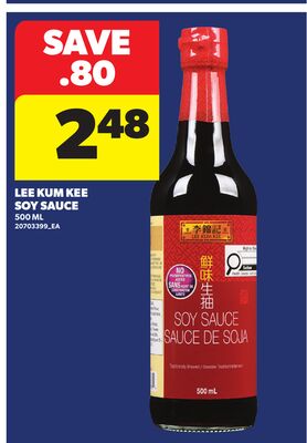 LEE KUM KEE SOY SAUCE, 500 ML