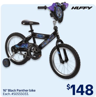 16" Black Panther bike