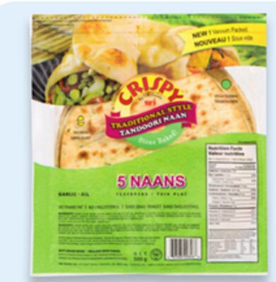 Crispy naan