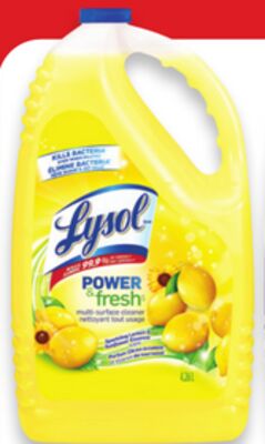 Lysol multi-surface cleaner