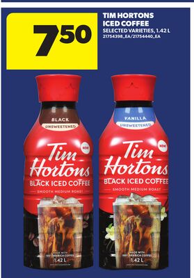 TIM HORTONS ICED COFFEE, 1.42 L