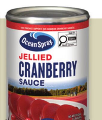 Ocean Spray cranberry sauce
