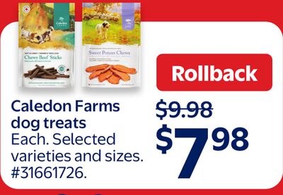 Caledon Farms dog treats