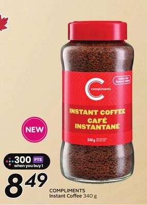 COMPLIMENTS Instant Coffee