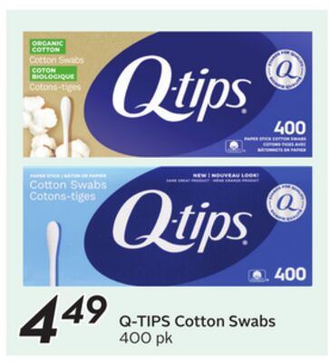 Q-TIPS Cotton Swabs