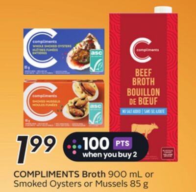 COMPLIMENTS Broth
