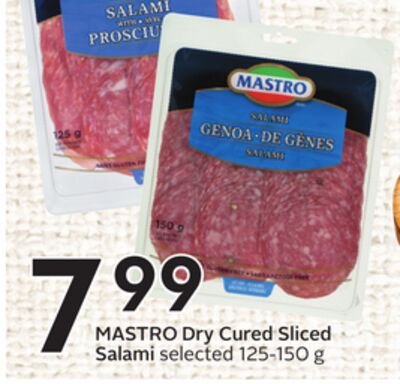 Dry Cured Sliced Salami